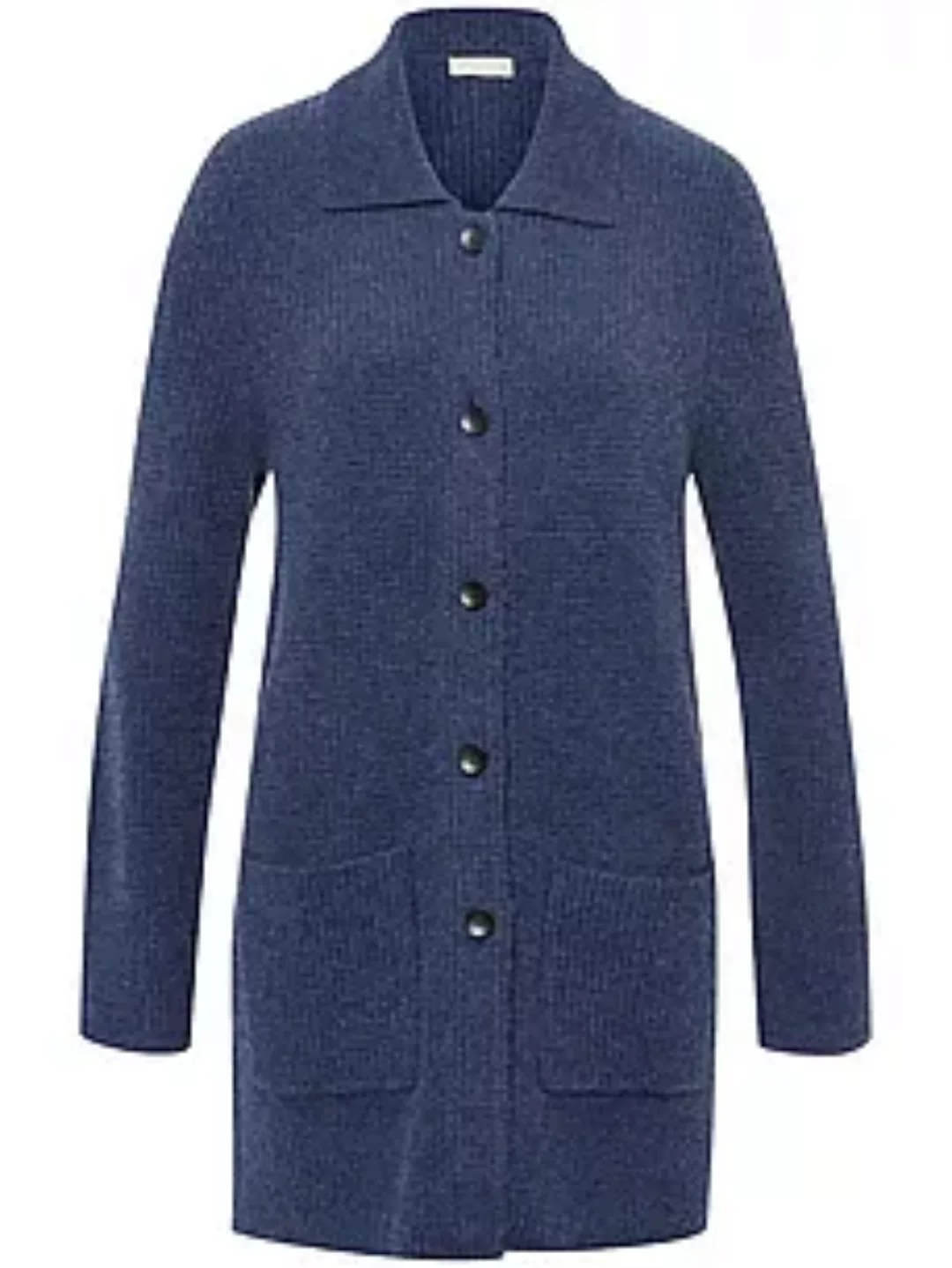 Long-Strickjacke include blau günstig online kaufen