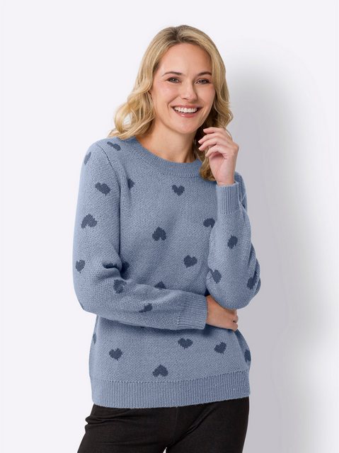 Sieh an! Strickpullover Langarm-Pullover günstig online kaufen