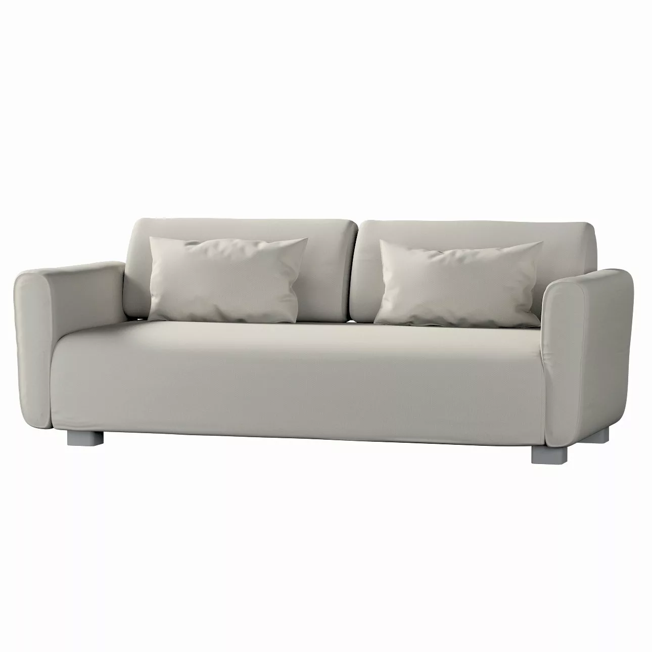 Bezug für Mysinge 2-Sitzer Sofa, grau, Sofabezug Mysinge 2-Sitzer, Living I günstig online kaufen