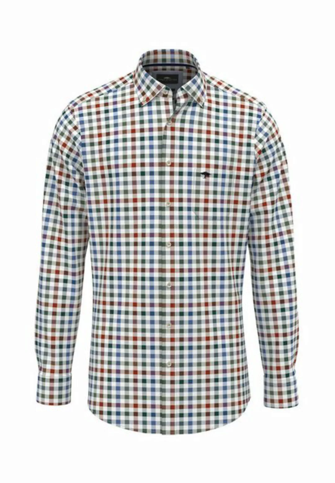 FYNCH-HATTON Langarmhemd Herren Hemd CLASSIC COMBI CHECK (1-tlg) günstig online kaufen