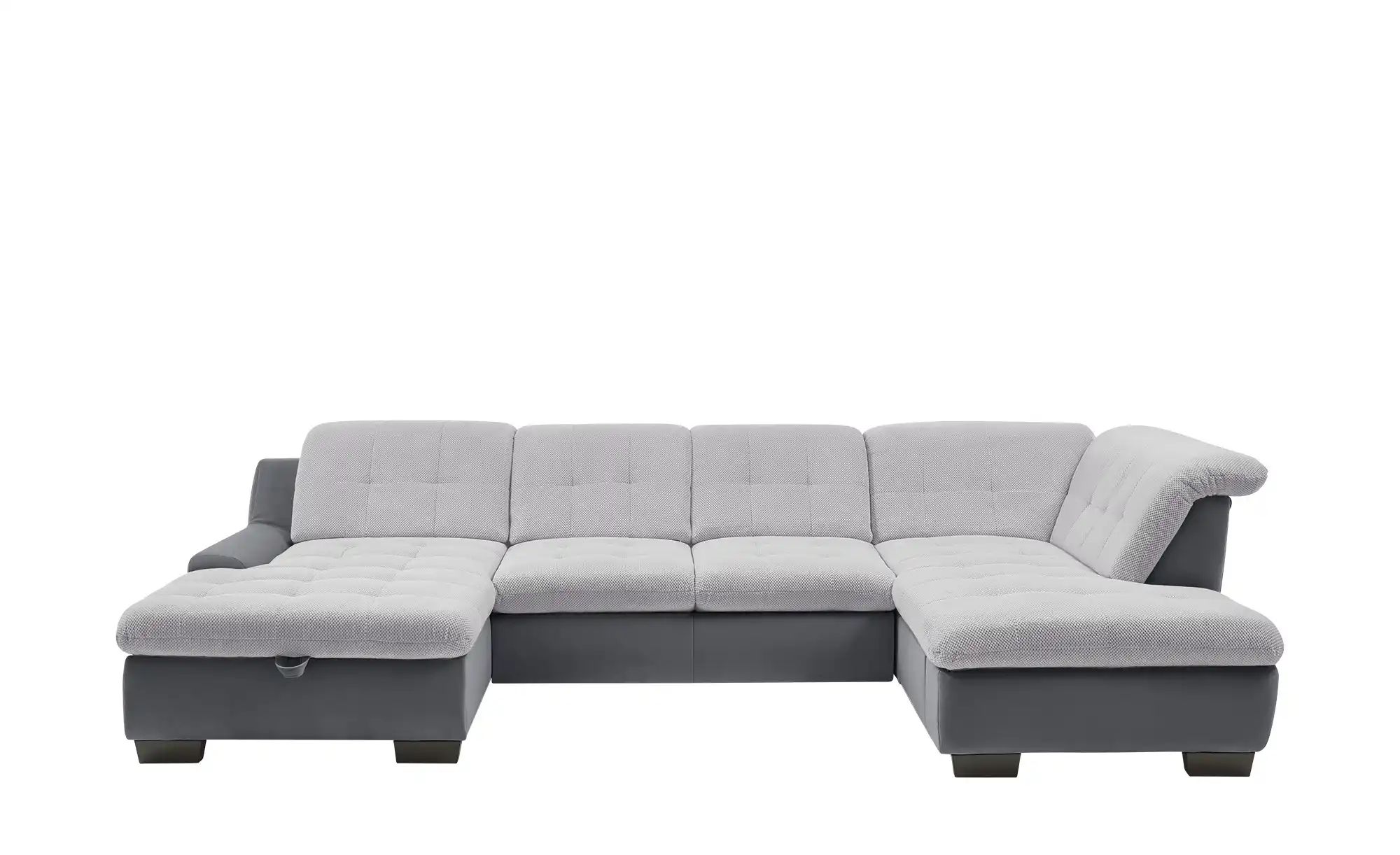 Lounge Collection Wohnlandschaft  Davinci ¦ grau ¦ Maße (cm): B: 346 H: 104 günstig online kaufen