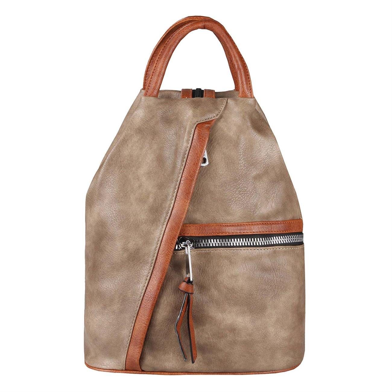 ITALYSHOP24 Rucksack Damen City- TagesRucksack Daypack günstig online kaufen