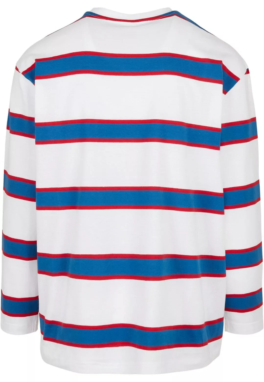 URBAN CLASSICS T-Shirt "Urban Classics Herren Light Stripe Oversized LS" günstig online kaufen