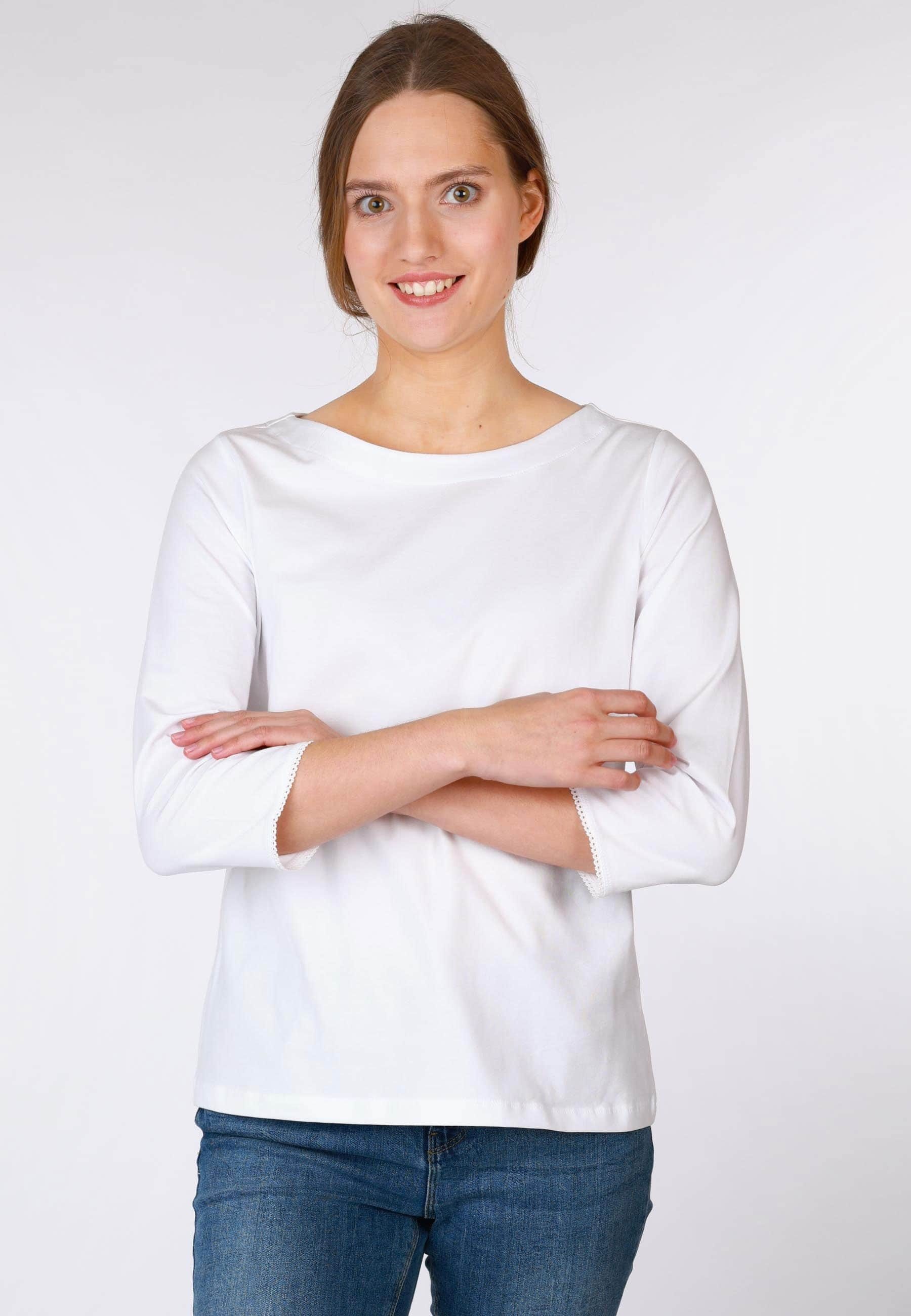 Deerberg Langarmshirt Merel Bio-Baumwolle günstig online kaufen