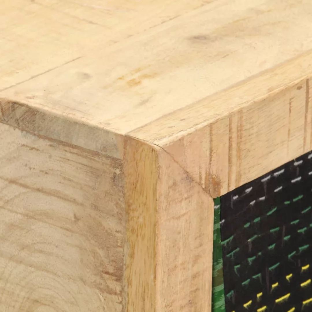 Sideboard Patchwork 70×35×75 Cm Mango Massivholz günstig online kaufen