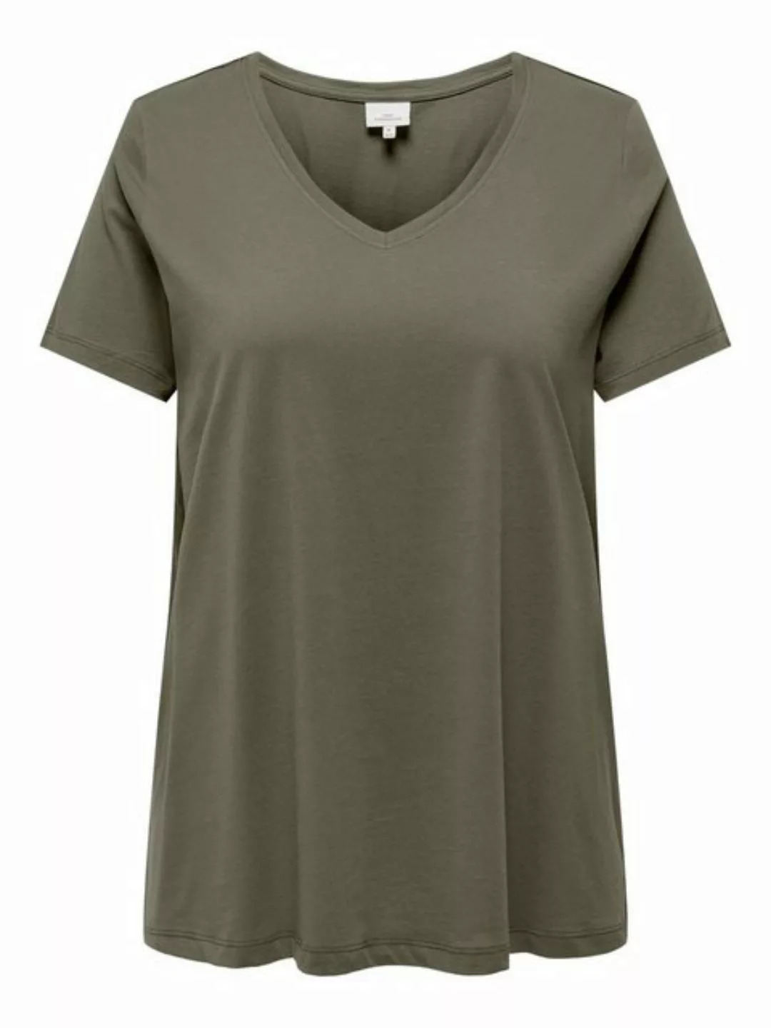 ONLY CARMAKOMA V-Shirt CARBONNIE LIFE S/S V-NECK A-SHAPE TEE günstig online kaufen