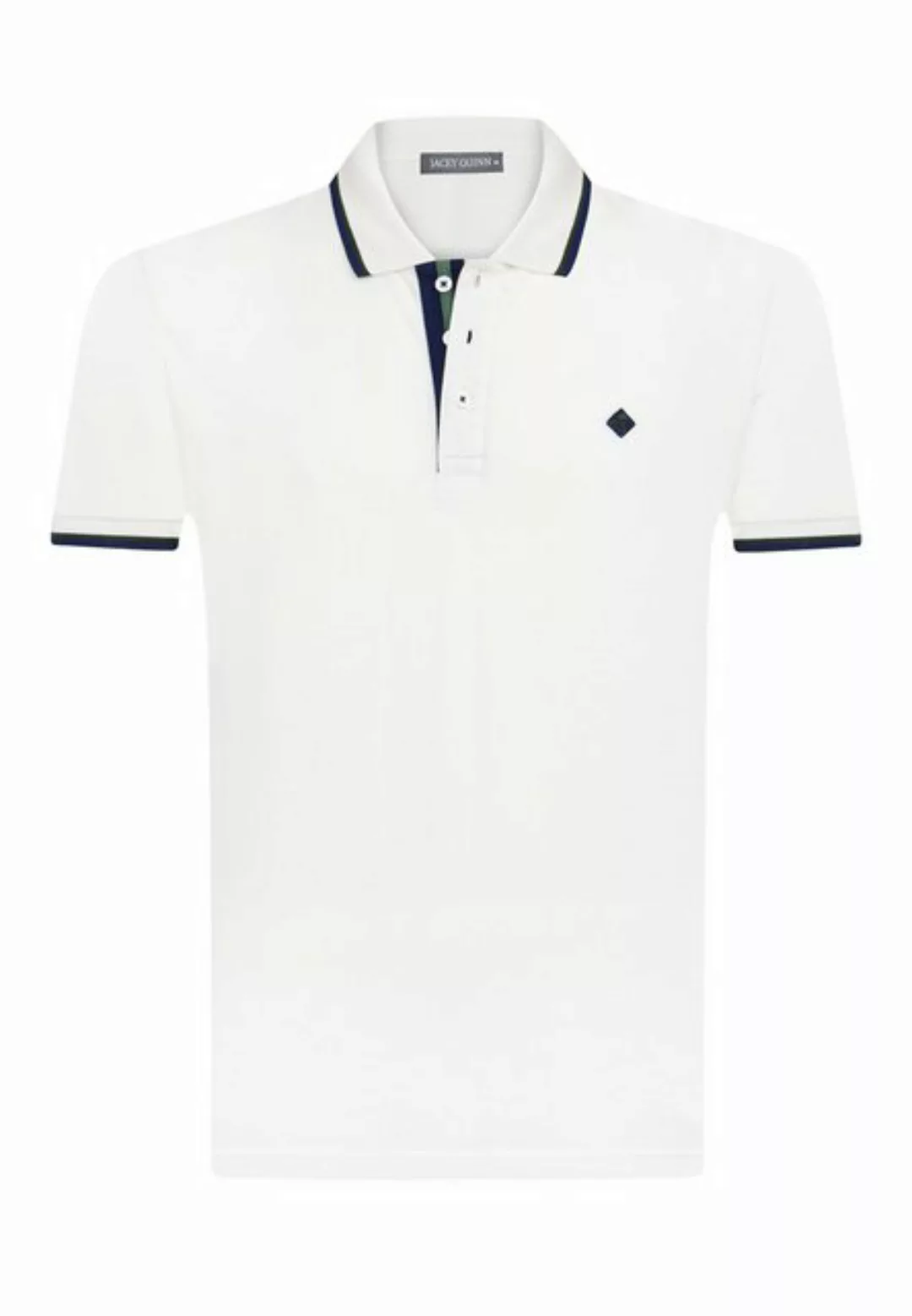 Jacey Quinn Poloshirt LAHEY - Cotton Polo Shirt Short Sleeve günstig online kaufen