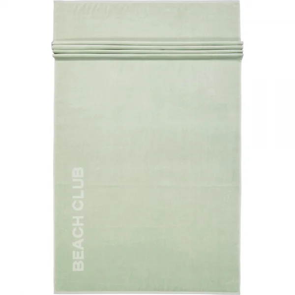 Vossen Strandtücher Beach Club - Farbe: eukalyptus - 5285 - 100x180 cm günstig online kaufen