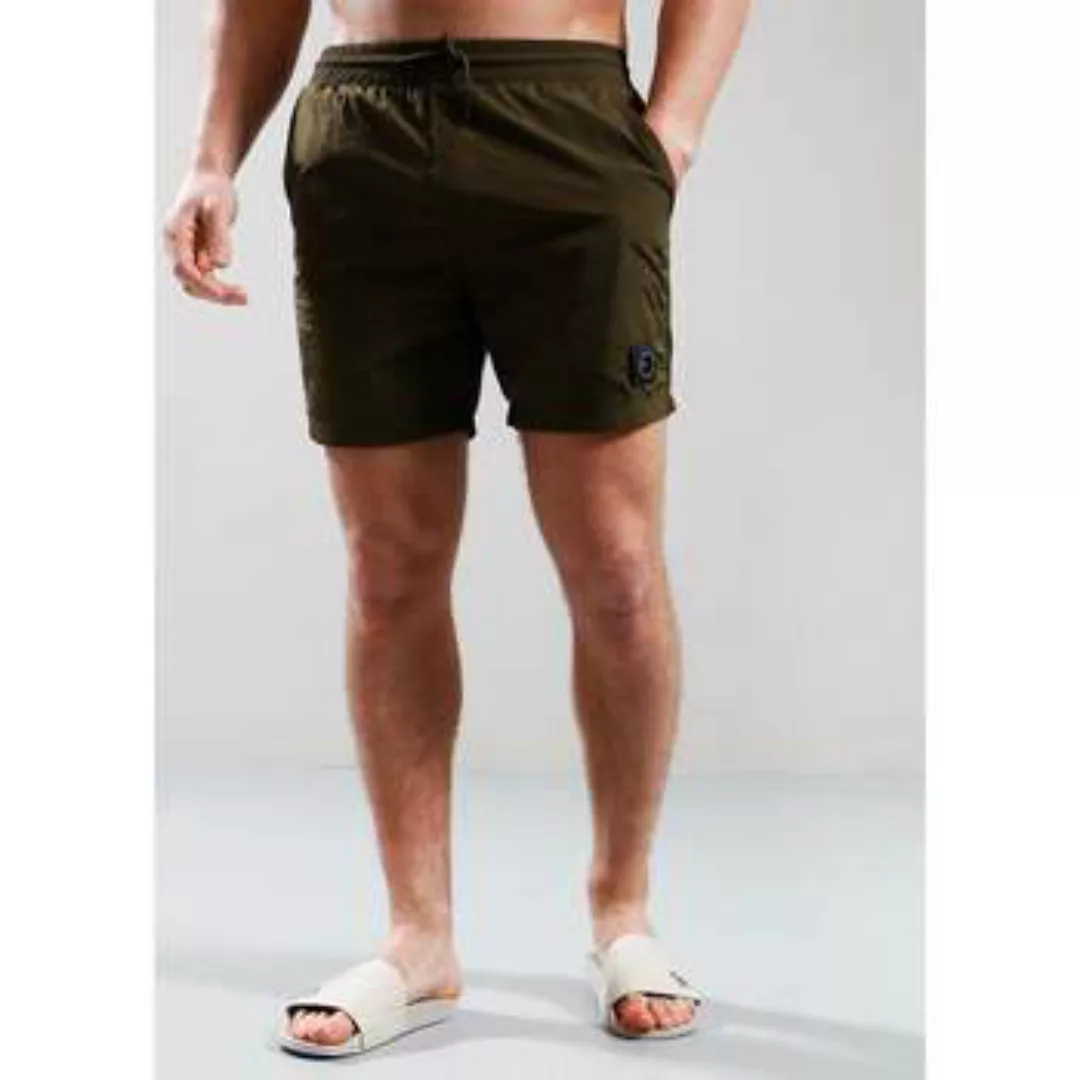 Marshall Artist  Badeshorts Krinkle nylon siren swim short - khaki günstig online kaufen