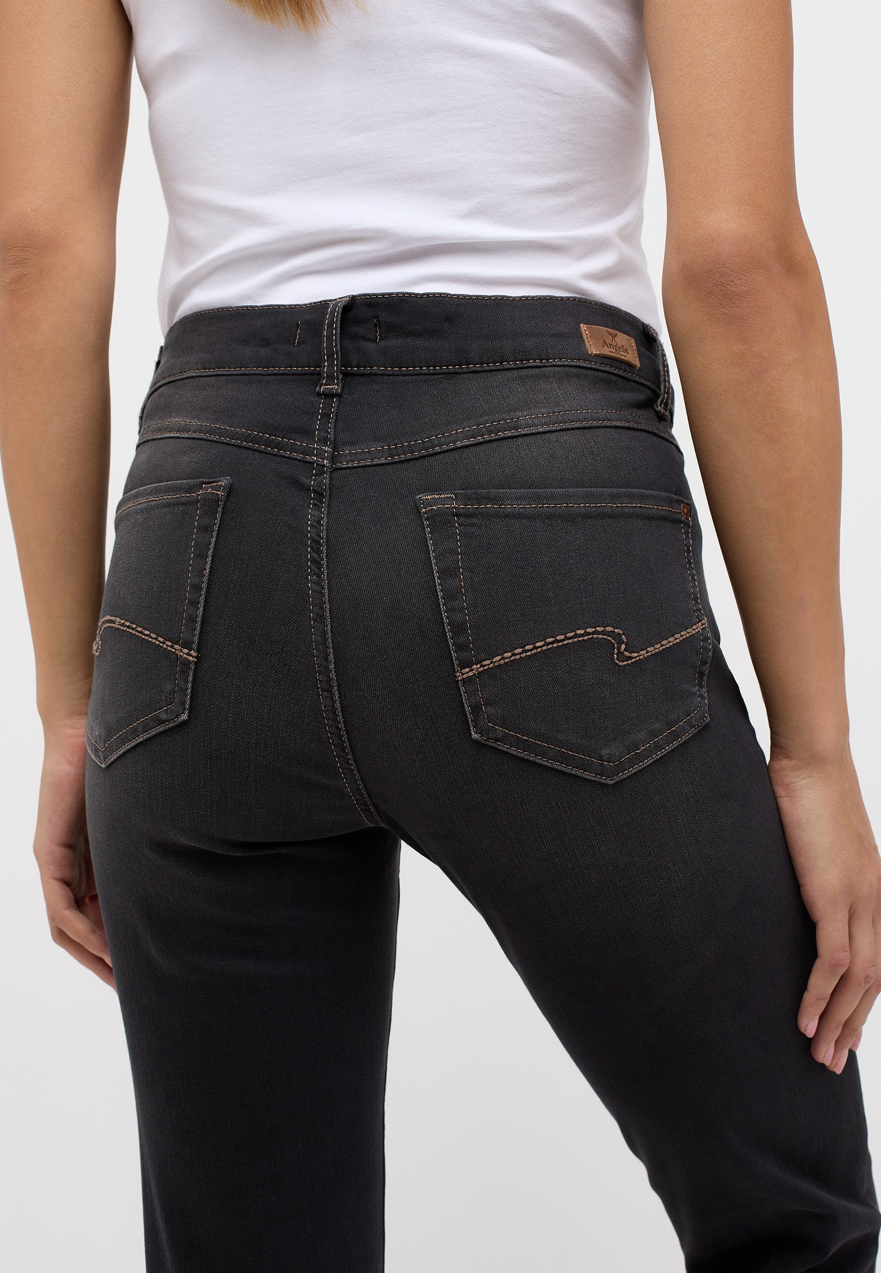 ANGELS Skinny-fit-Jeans SKINNY mit Kontrastnähten an günstig online kaufen