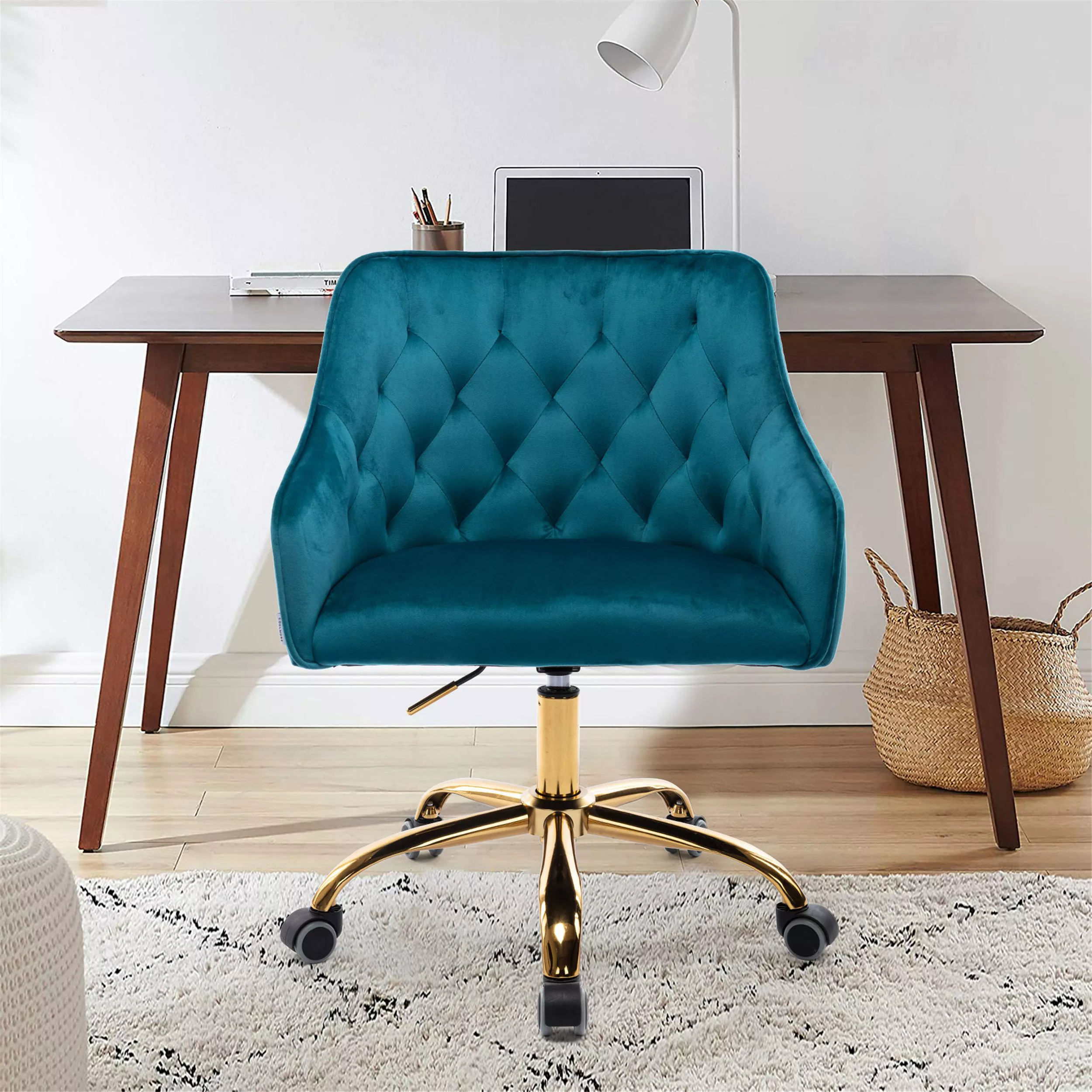 Ergonomischer Bürostuhl, höhenverstellbar, elegant und bequem, Schreibtisch günstig online kaufen