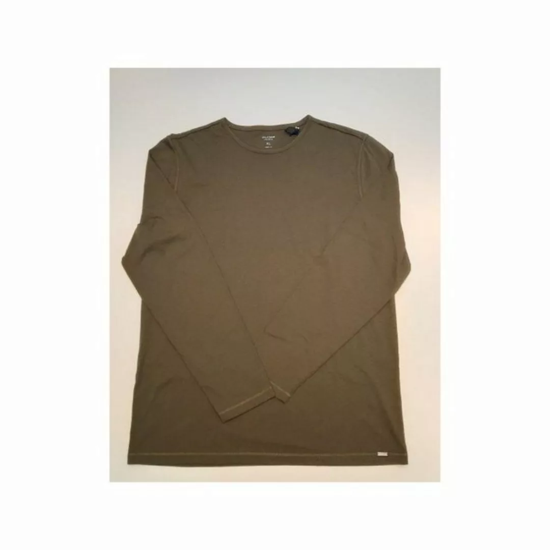 OLYMP Rundhalsshirt olive regular fit (1-tlg., keine Angabe) günstig online kaufen