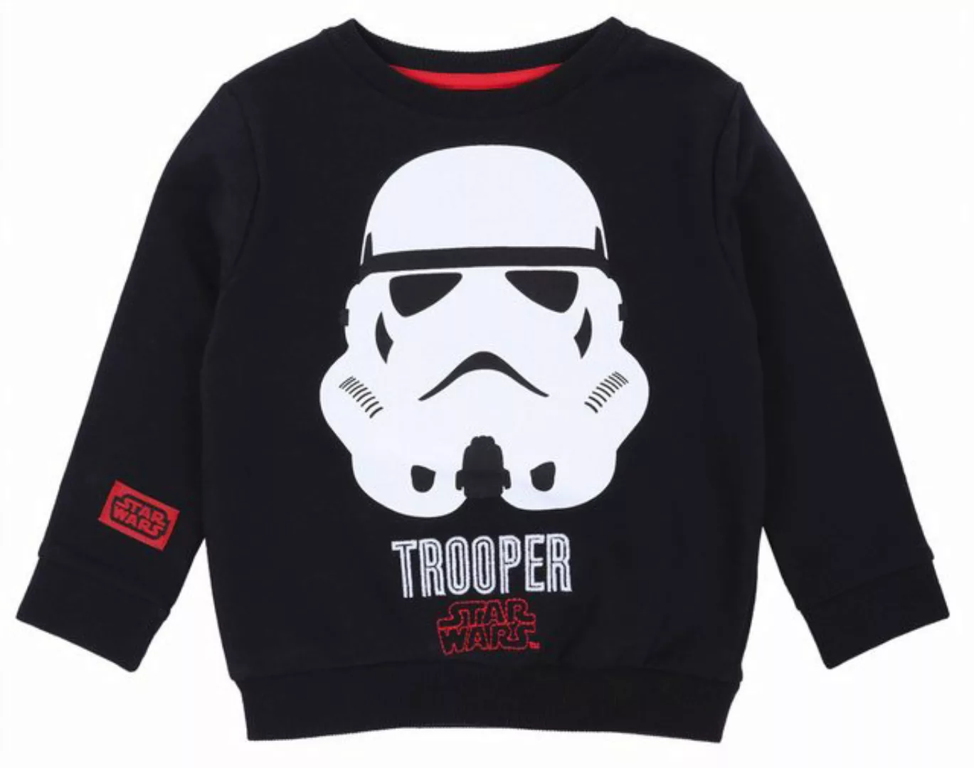 Sarcia.eu Sweatshirt Schwarze Bluse Stormtrooper Stürmer Star Wars DISNEY 3 günstig online kaufen