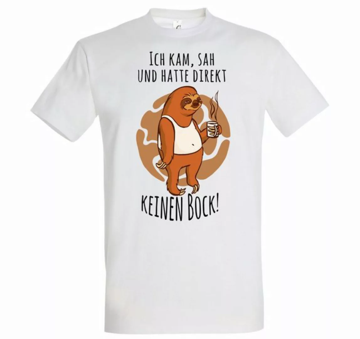 Youth Designz T-Shirt ICH KAM SAH UND HATTE DIREKT KEINEN BOCK! Herren Shir günstig online kaufen