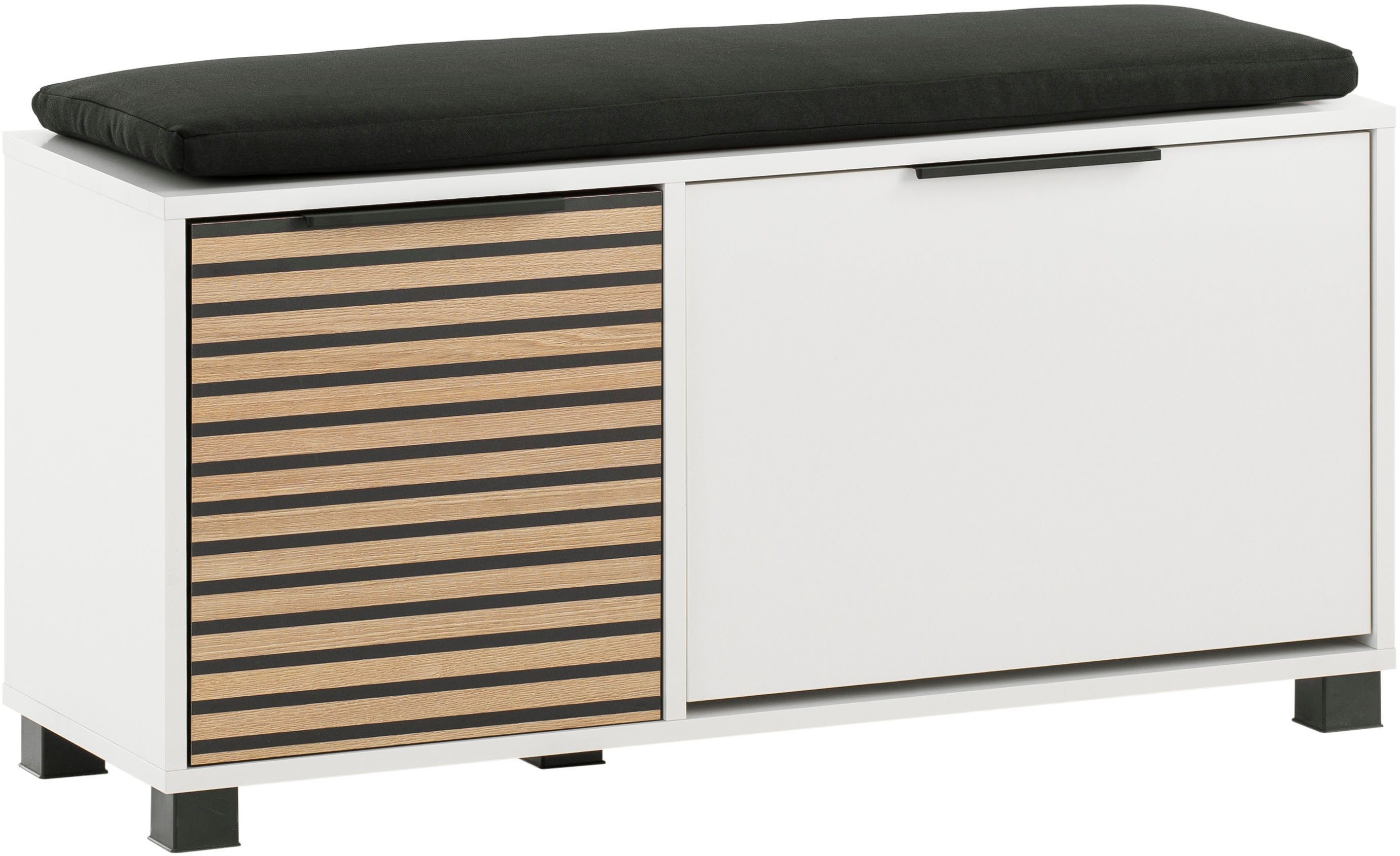 Schildmeyer Schuhschrank "Loft, Breite 98 cm", Front mit Akustikprint, inkl günstig online kaufen