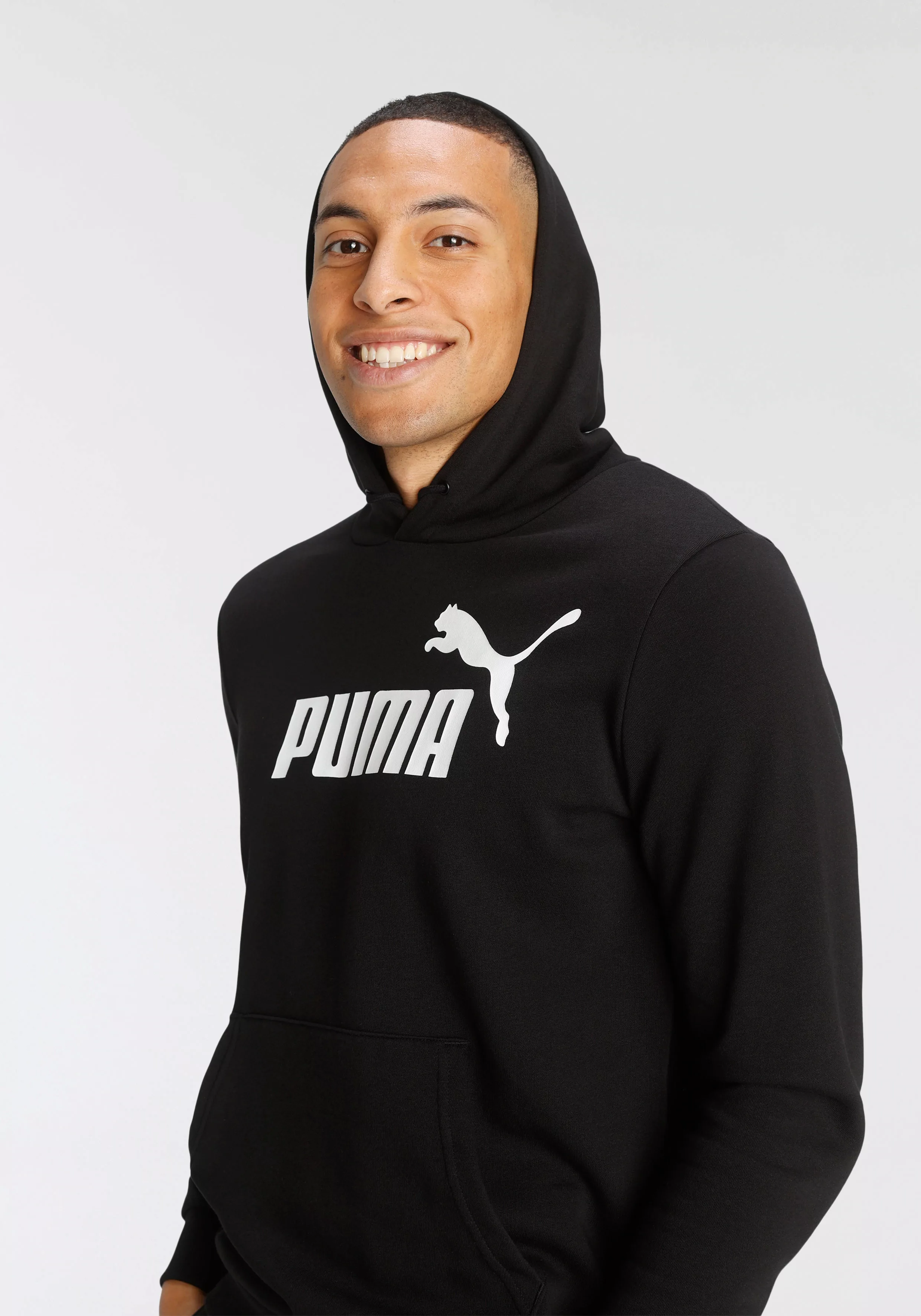 PUMA Essentials Big Logo Herren Hoodie | Mit Aucun | Schwarz | Größe: XXL günstig online kaufen