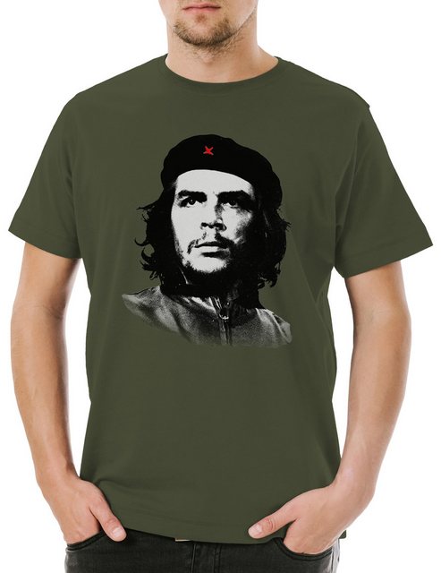 Urban Backwoods Print-Shirt Classic Che Guevara Portrait II Herren T-Shirt günstig online kaufen