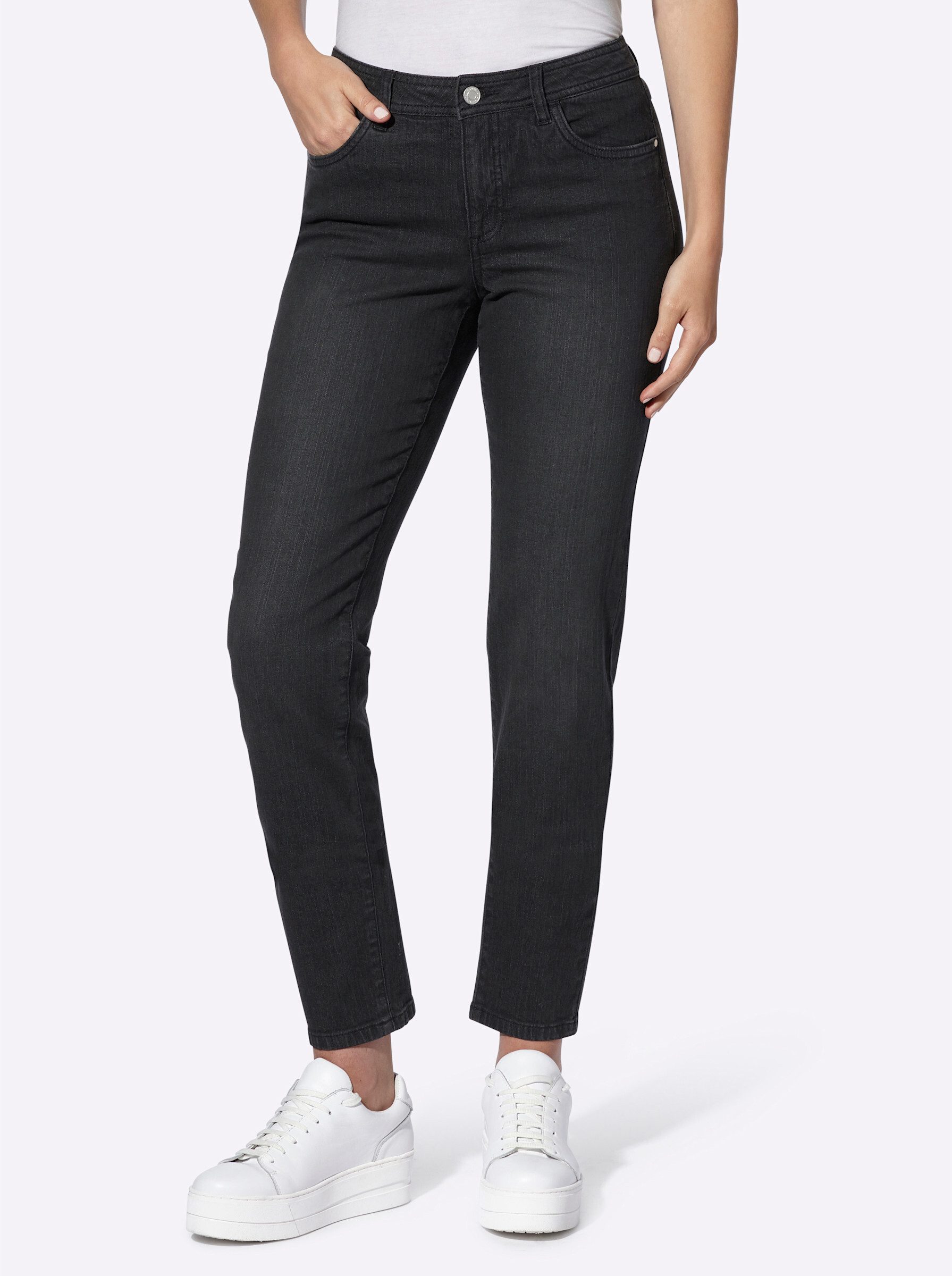 Casual Looks 5-Pocket-Jeans, (1 tlg.) günstig online kaufen