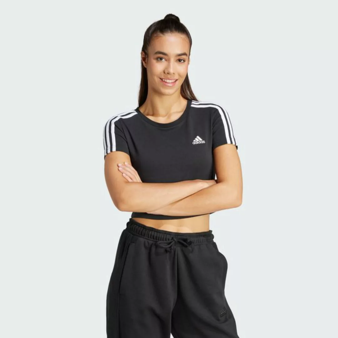 adidas Sportswear T-Shirt ESSENTIALS 3-STREIFEN T-SHIRT günstig online kaufen