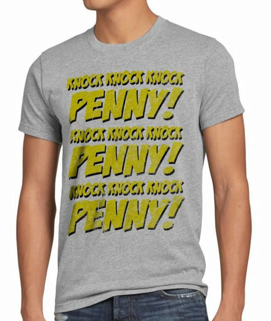 style3 T-Shirt Penny knock big bang sheldon College theory cooper leonard c günstig online kaufen