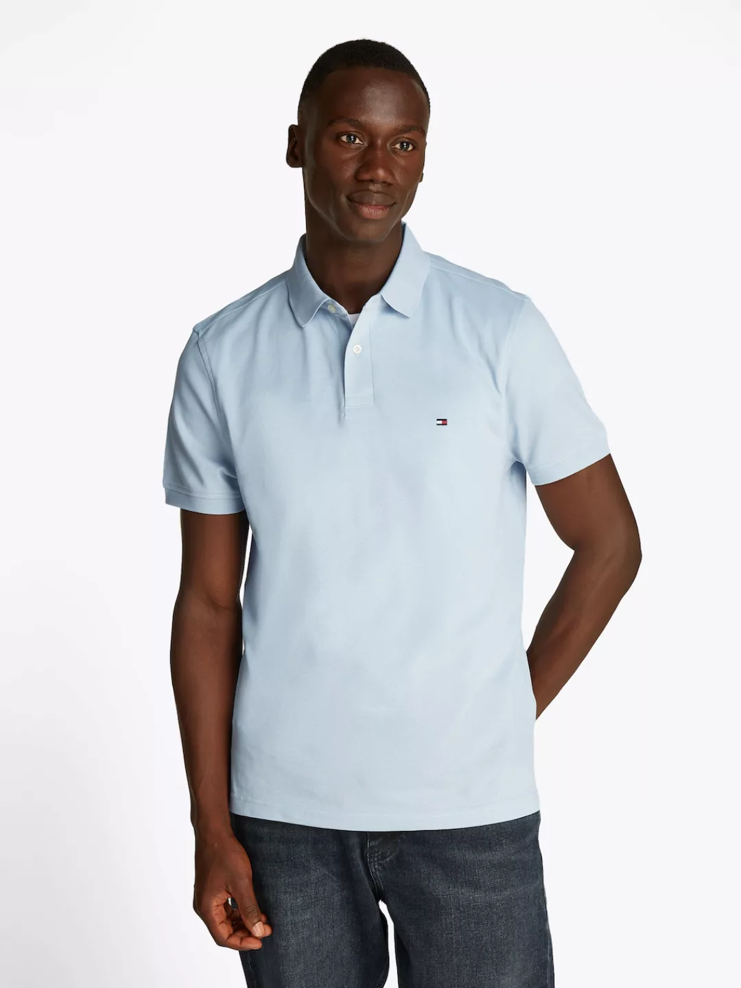 Tommy Hilfiger Poloshirt "1985 REGULAR POLO", mit Tommy Hilfiger Kontrastst günstig online kaufen