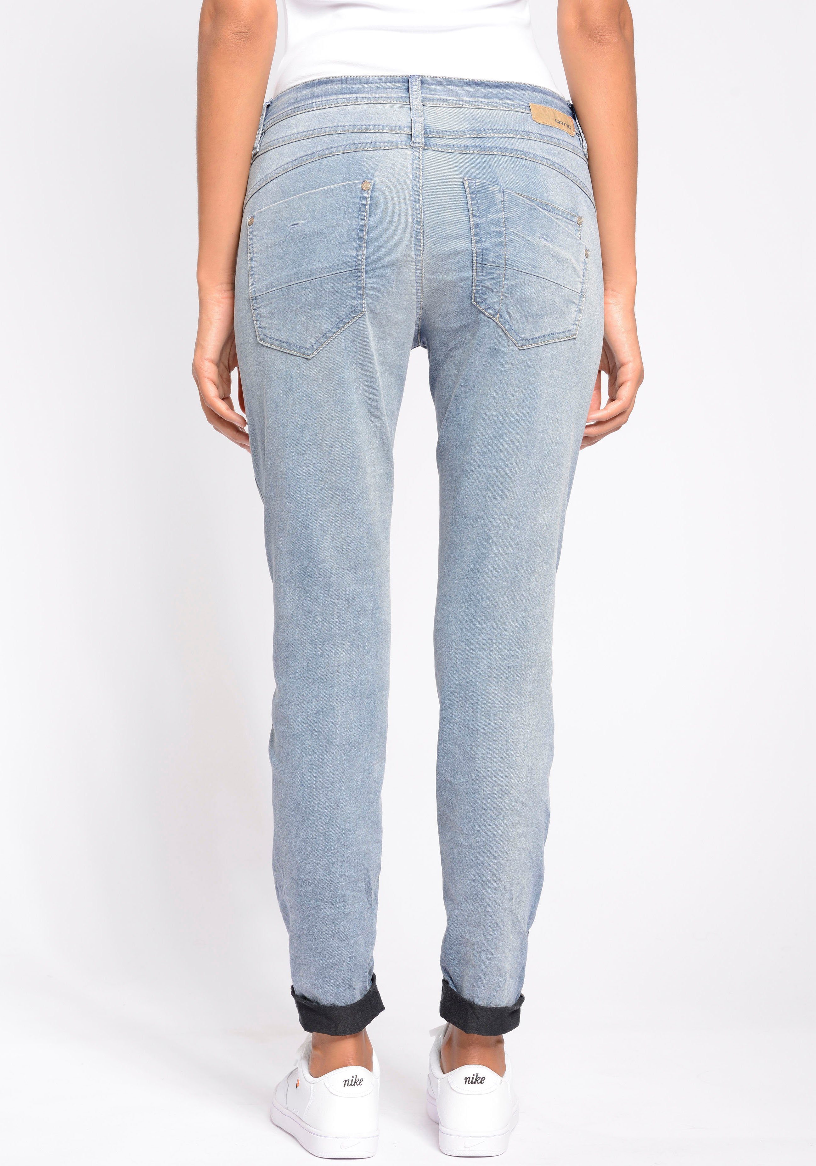 GANG Relax-fit-Jeans "94AMELIE", in cooler Used Waschung günstig online kaufen