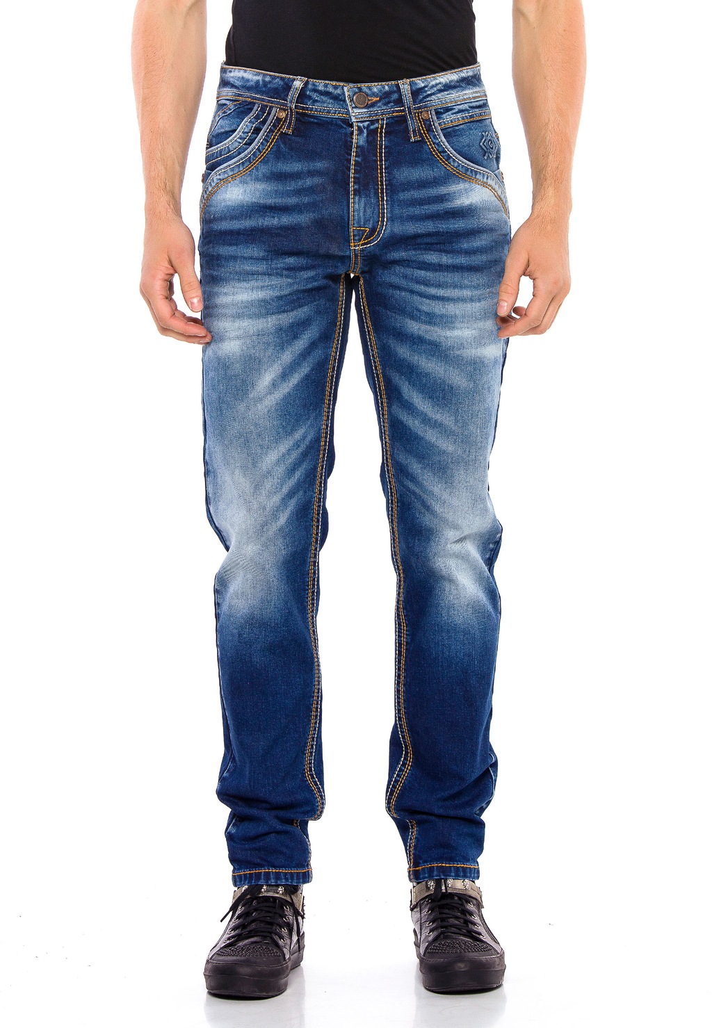 Cipo & Baxx Bequeme Jeans, mit dezenten Ziernähten günstig online kaufen