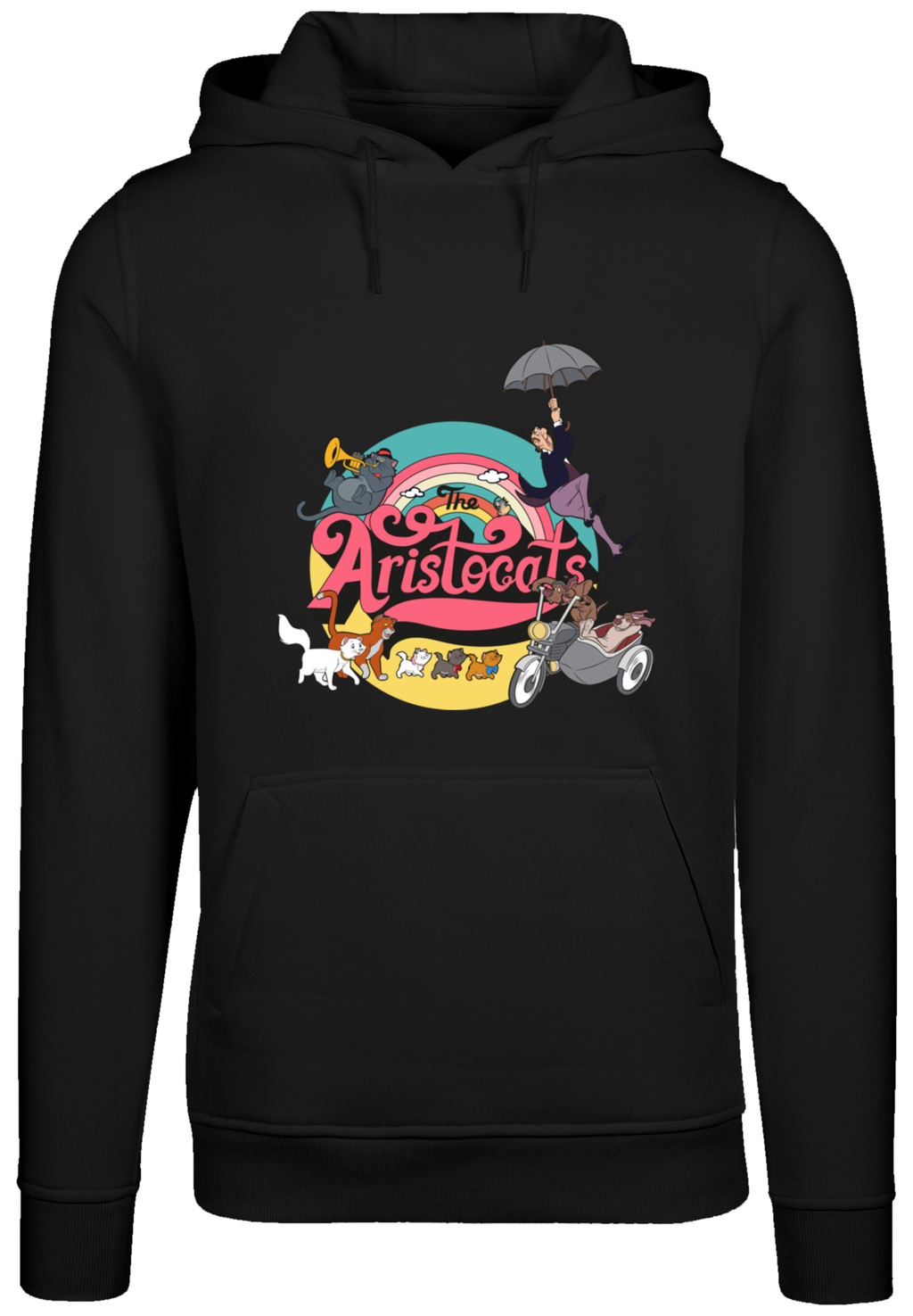 F4NT4STIC Kapuzenpullover "Disney Aristocats Rainbow Fun", Premium Qualität günstig online kaufen