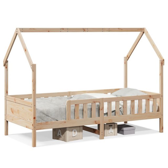 vidaXL Kinderbett Kinderbett Hausbett 80x200 cm Massivholz Kiefer Bett Bett günstig online kaufen