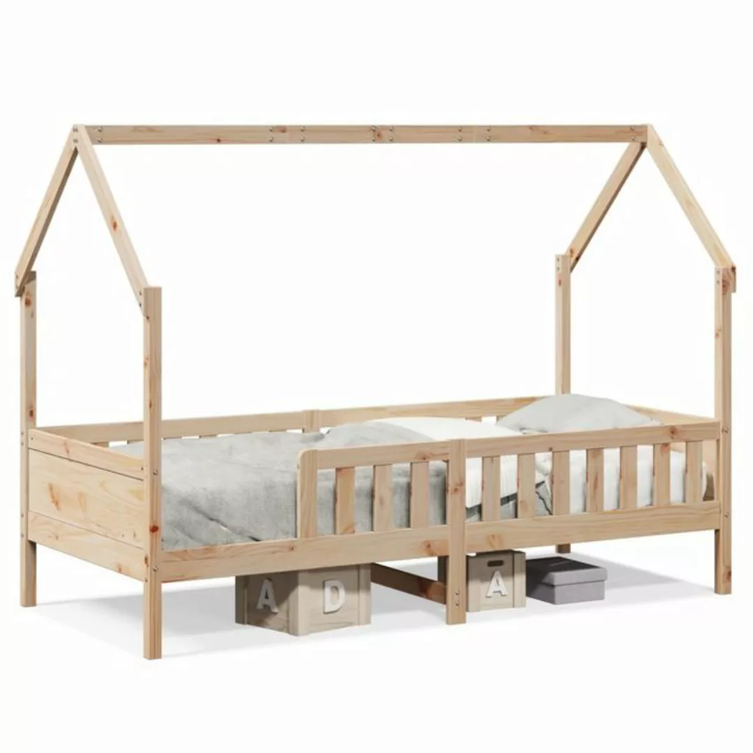 vidaXL Bett, Kinderbett Hausbett 80x200 cm Massivholz Kiefer günstig online kaufen