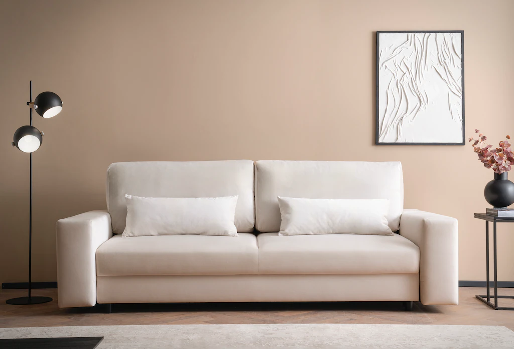 LeGer Home by Lena Gercke Schlafsofa "Imoga, Polster mit Schlaffunktion, 3- günstig online kaufen