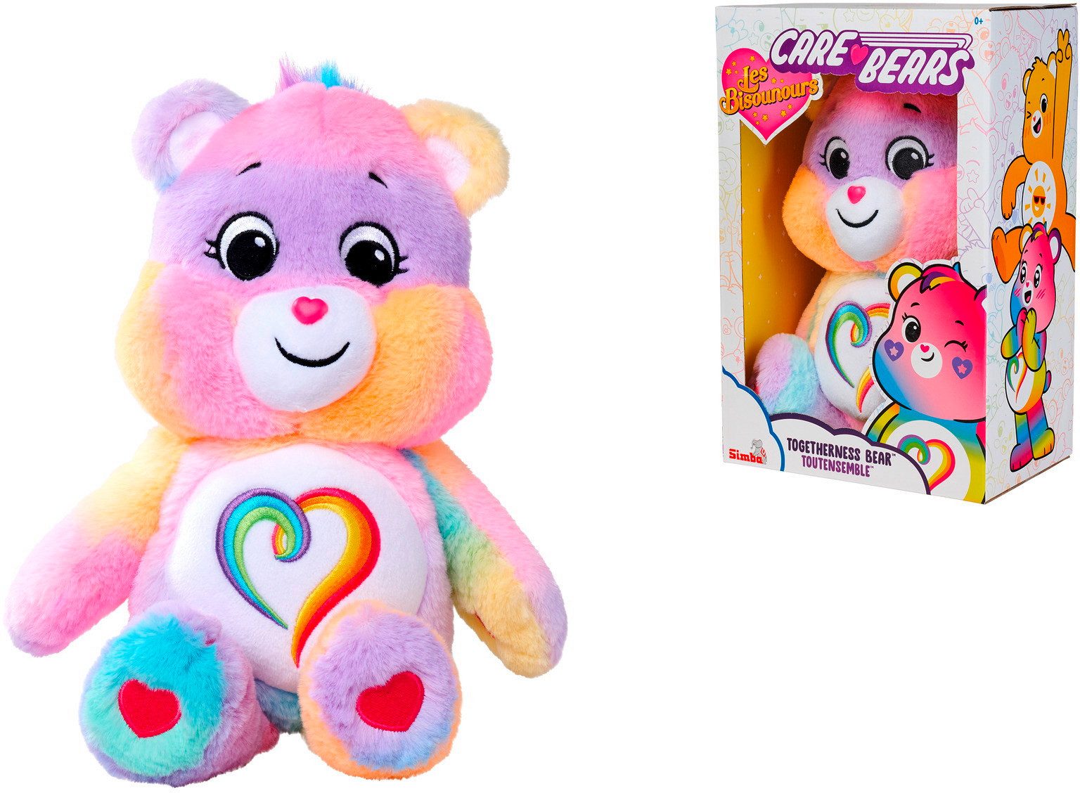 SIMBA Plüschfigur Glücksbärchi Bears Zusammengehörigkeitsbärchi 35cm günstig online kaufen