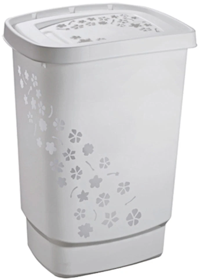 ROTHO Wäschekorb "Flowers", 55 Liter, Blumenmuster günstig online kaufen