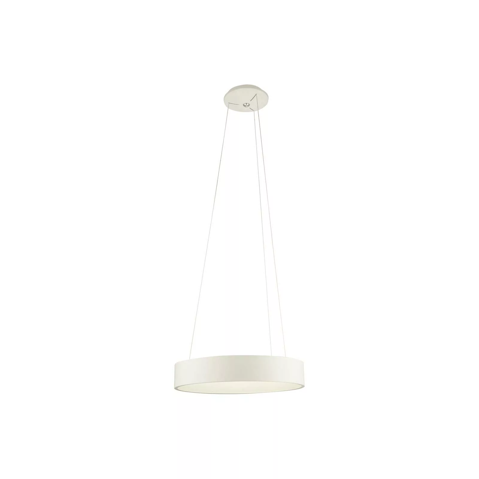 Aluminor Epsilon LED-Hängeleuchte, Ø 62 cm, weiß günstig online kaufen