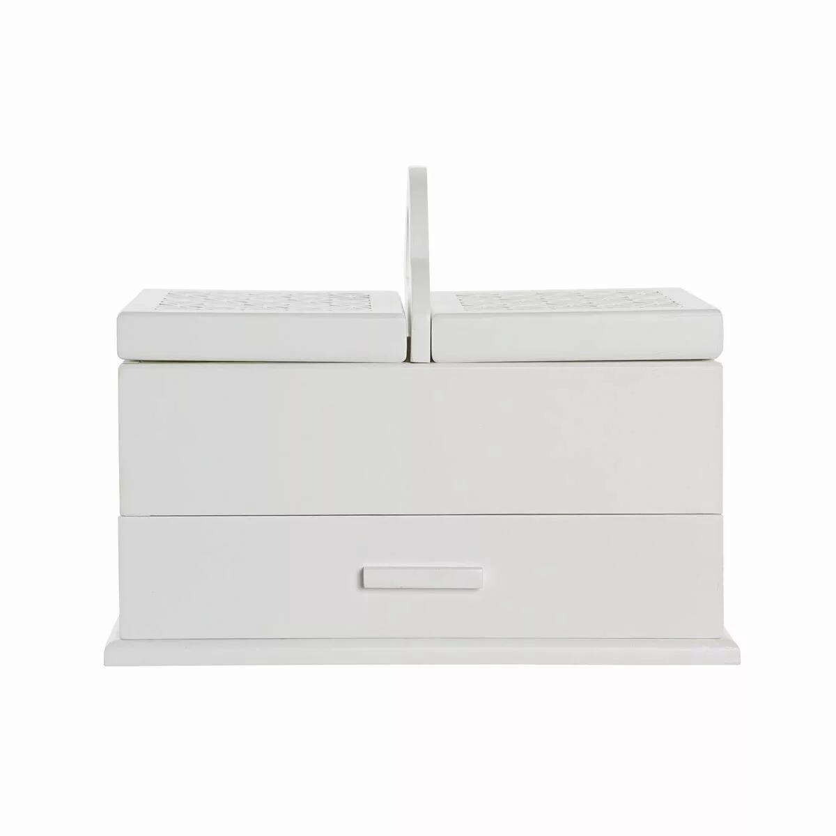 Box-schmuckkästchen Dkd Home Decor Kristall Weiß Elfenbein Holz Mdf (30 X 1 günstig online kaufen