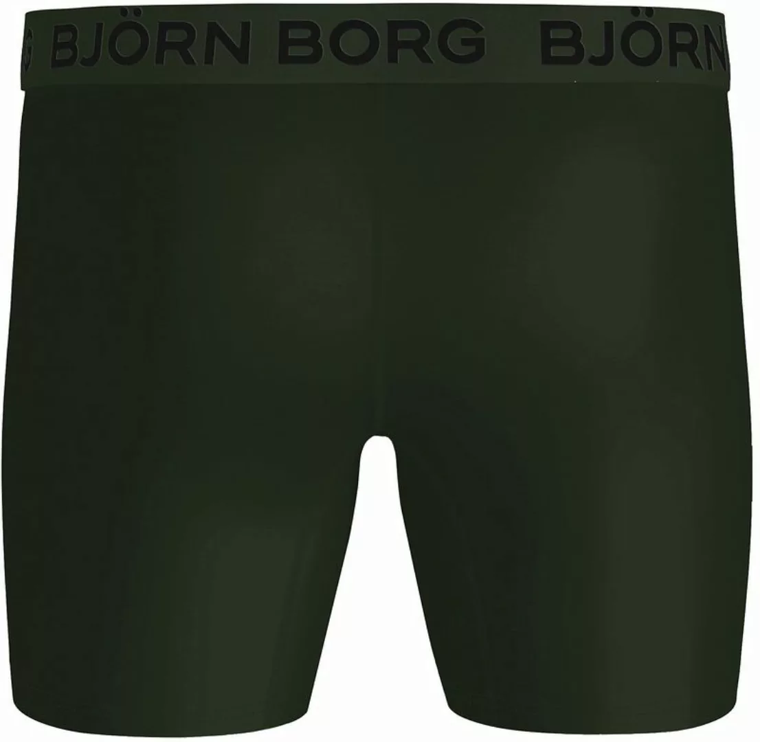 Bjorn Borg Performance Boxershorts 3-Pack Grün - Größe XL günstig online kaufen