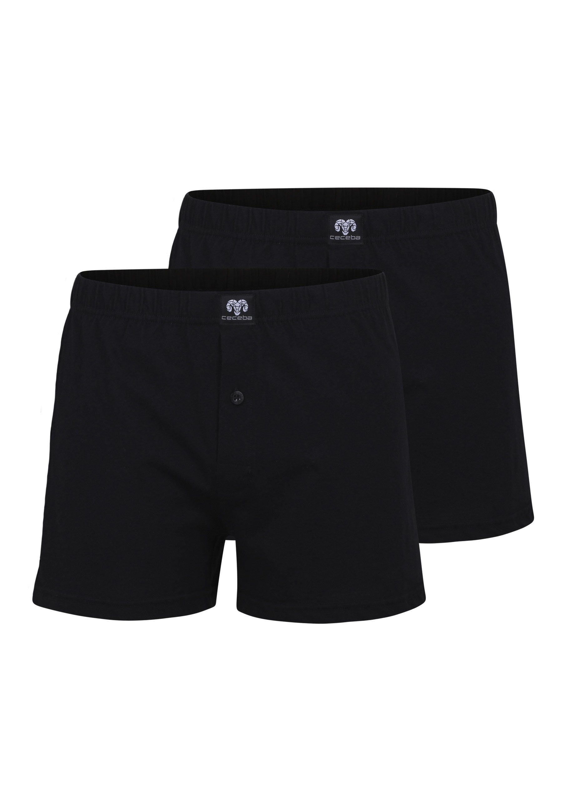 CECEBA Boxershorts CECEBA Herren Boxershort schwarz günstig online kaufen