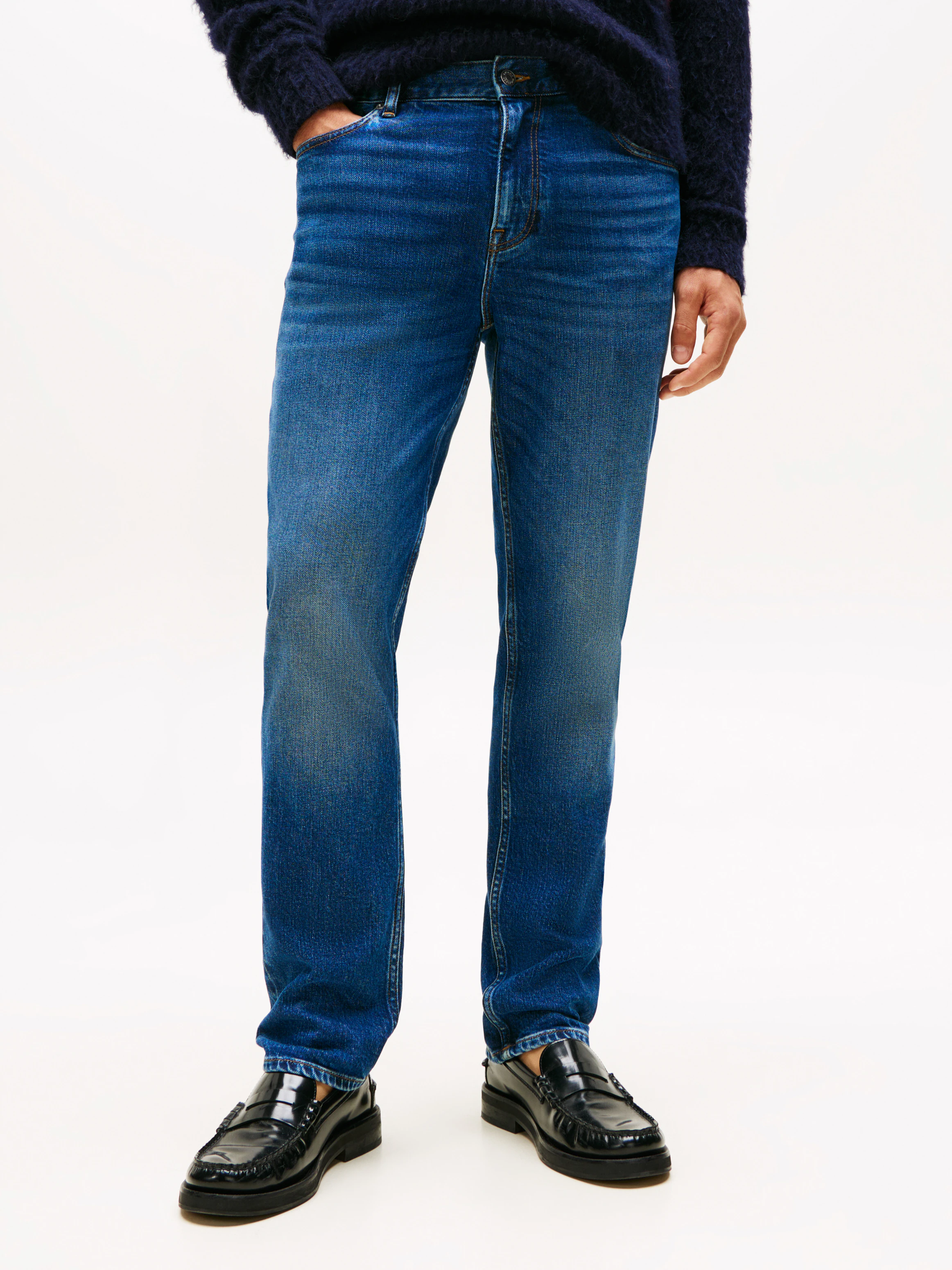 Tommy Hilfiger Straight-Jeans "DENTON Slim Straight Fit" günstig online kaufen