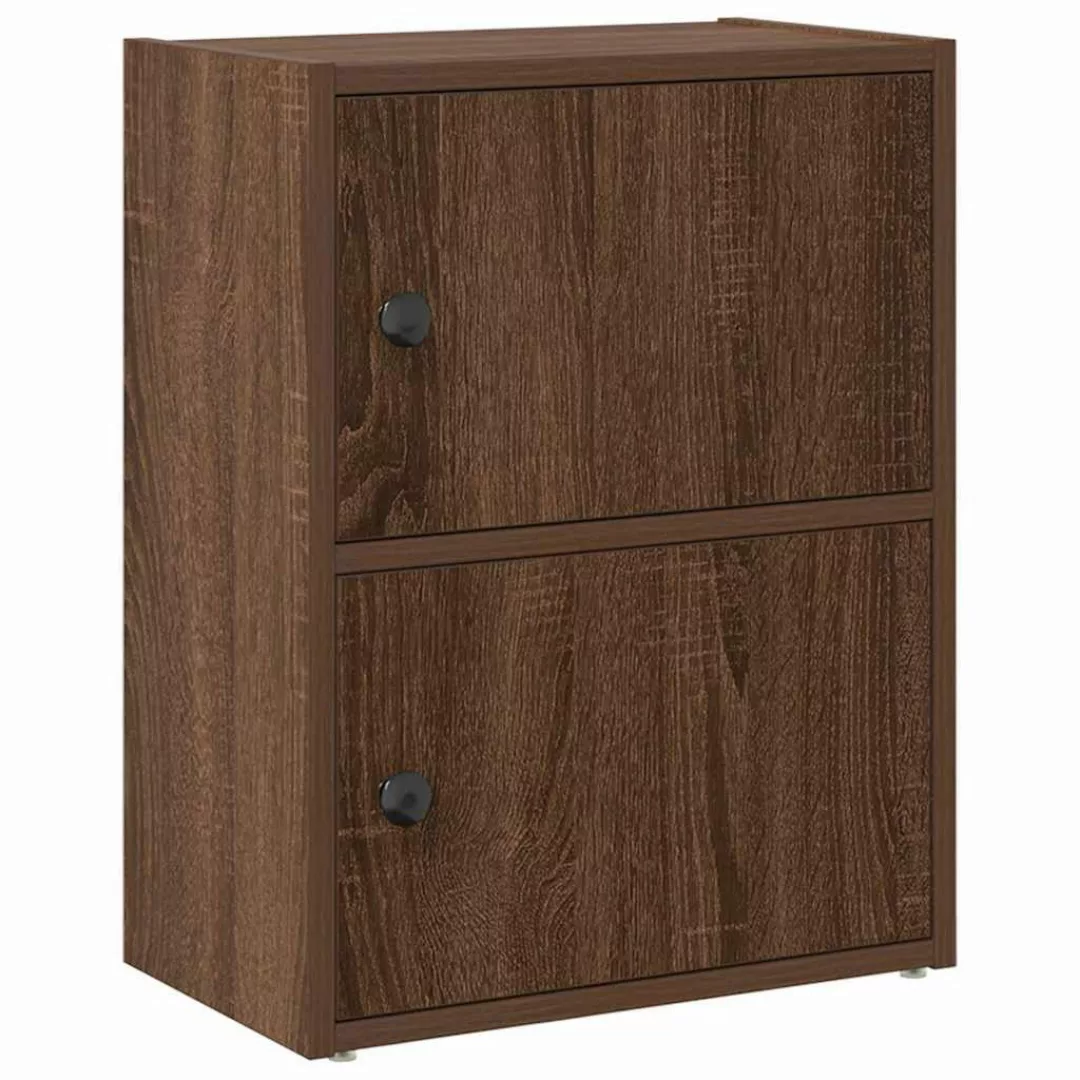 vidaXL Bücherregal Bücherregal Braun Eichen-Optik 40x24x52 günstig online kaufen