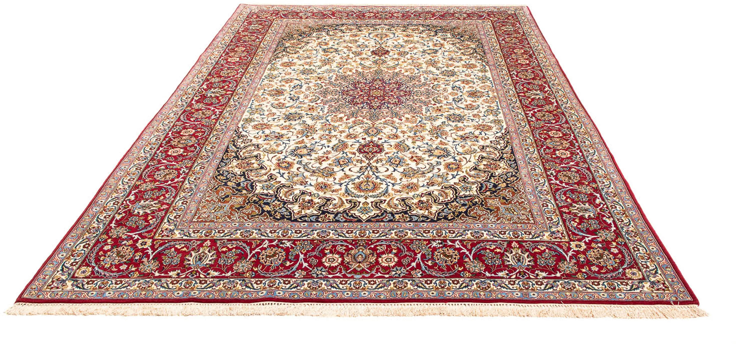 morgenland Orientteppich »Perser - Isfahan - Premium - 308 x 205 cm - rot«, günstig online kaufen