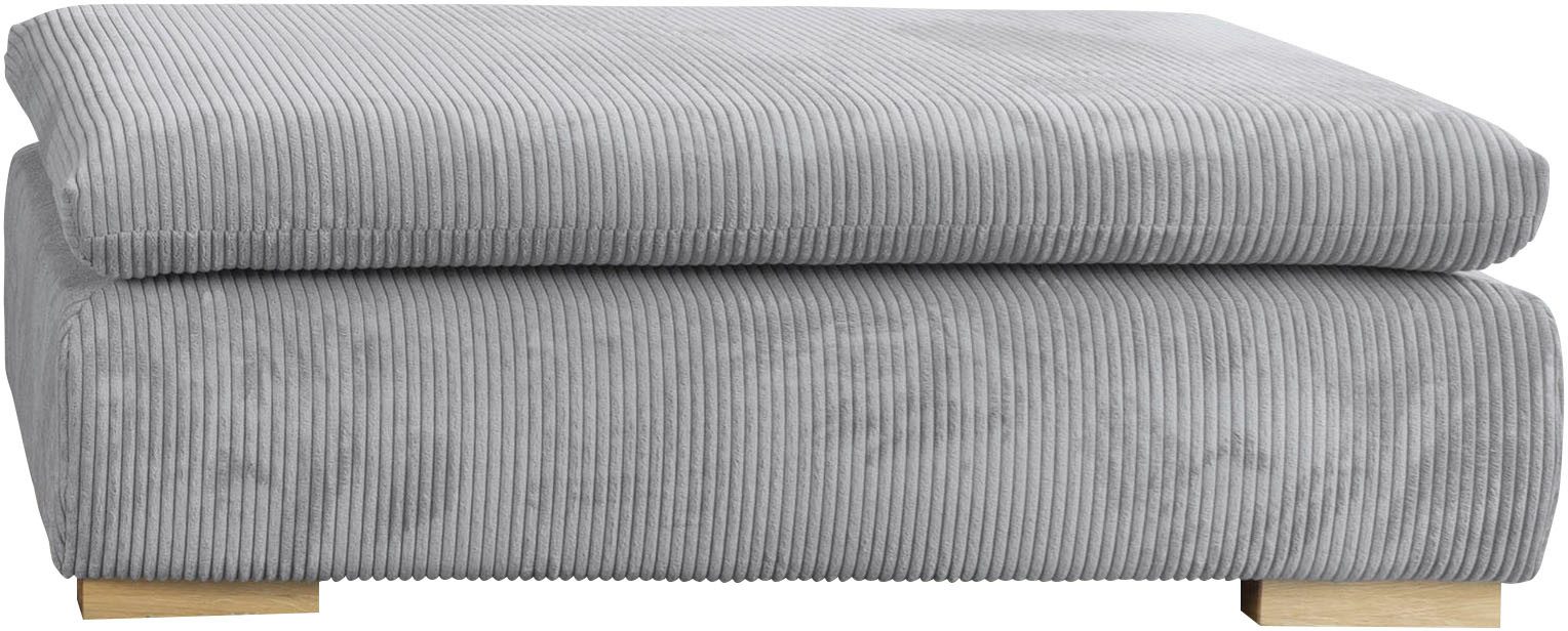 Home affaire Polsterhocker "Katja", aus Cord-Bezug günstig online kaufen