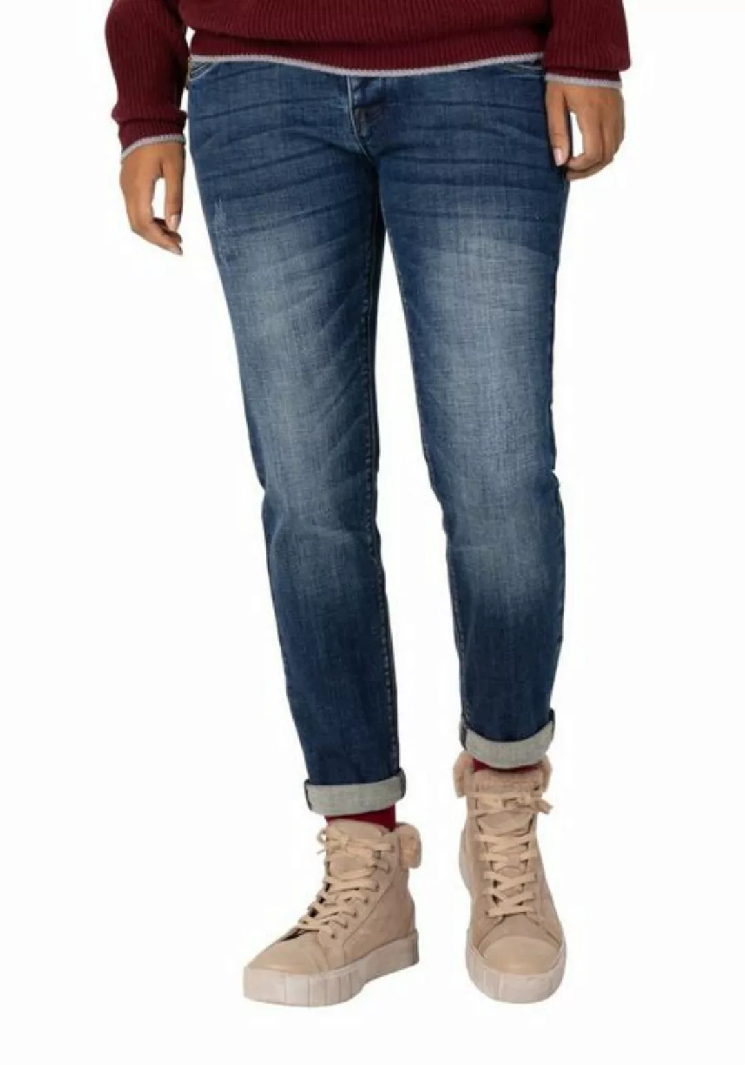 TIMEZONE 7/8 Damen Jeans SLIM NALITZ 7/8 - Slim Fit - Blau - Metal Blue Was günstig online kaufen