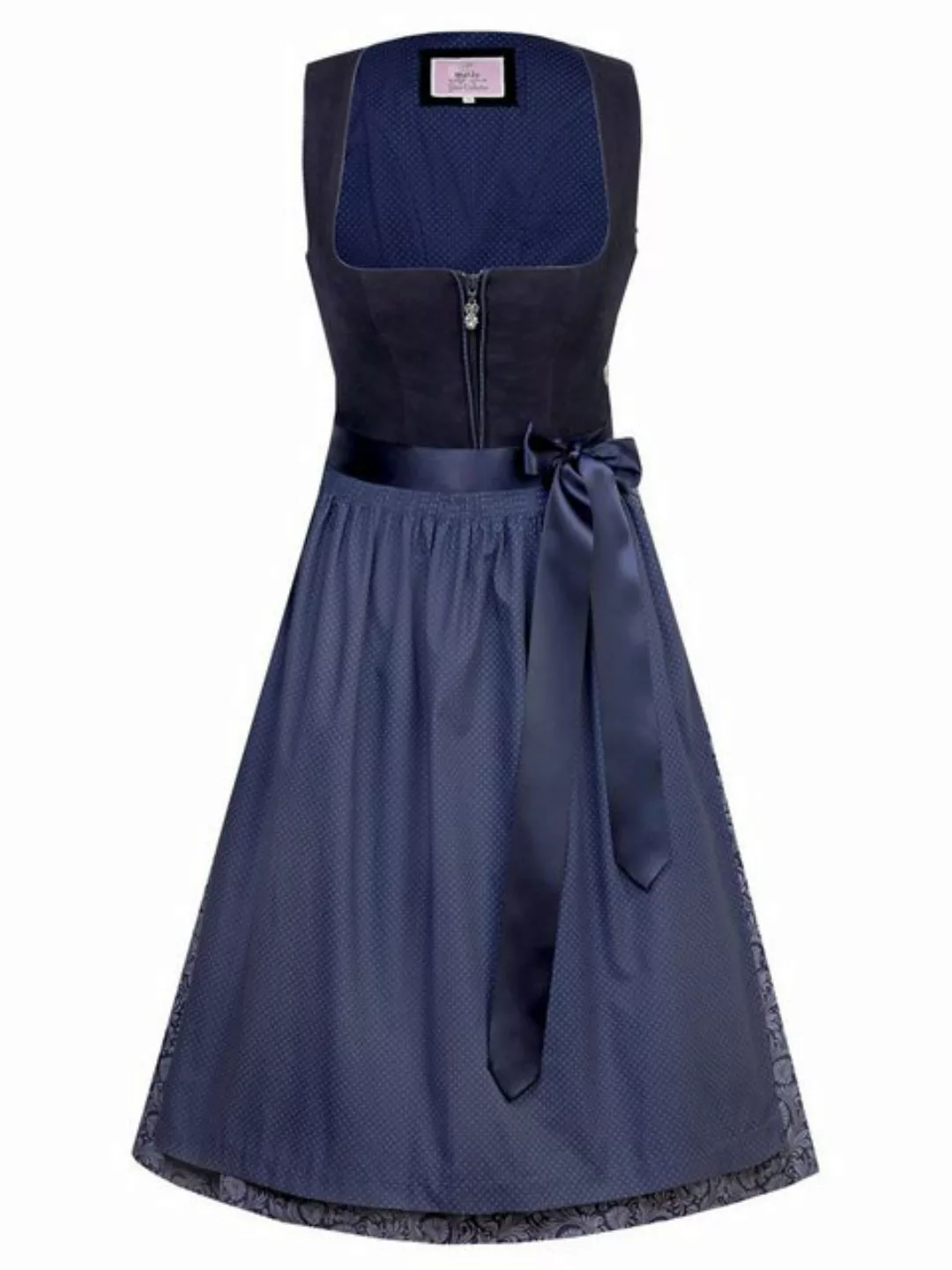 MarJo Trachtenkleid Midi Dirndl 2tlg. 65cm CONNY deep ocean blue günstig online kaufen