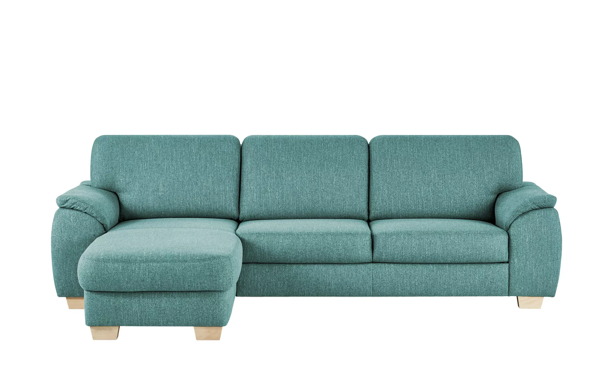 smart Ecksofa  Valencia ¦ türkis/petrol ¦ Maße (cm): B: 281 H: 90 T: 173 Po günstig online kaufen