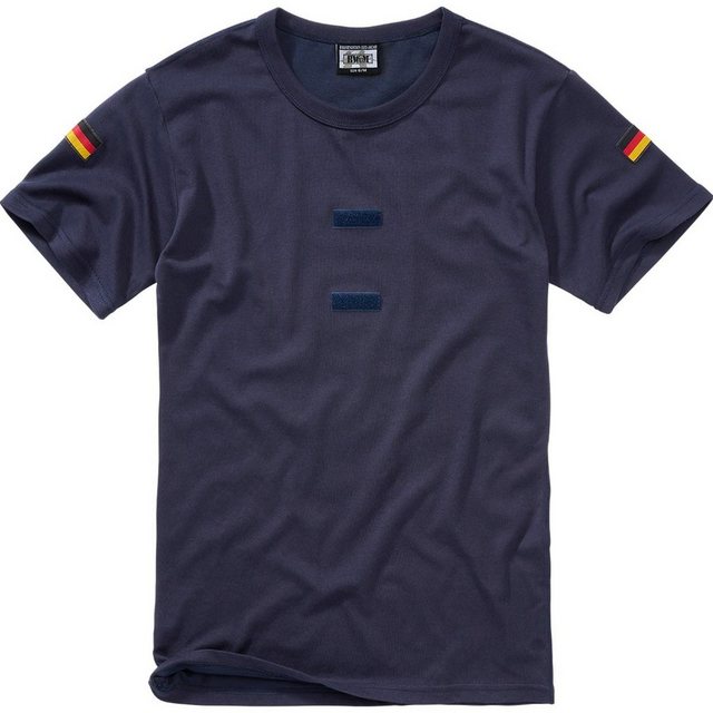 BWuM T-Shirt BWuM Bundeswehr Tropenshirt mit Flaggen & Klett günstig online kaufen