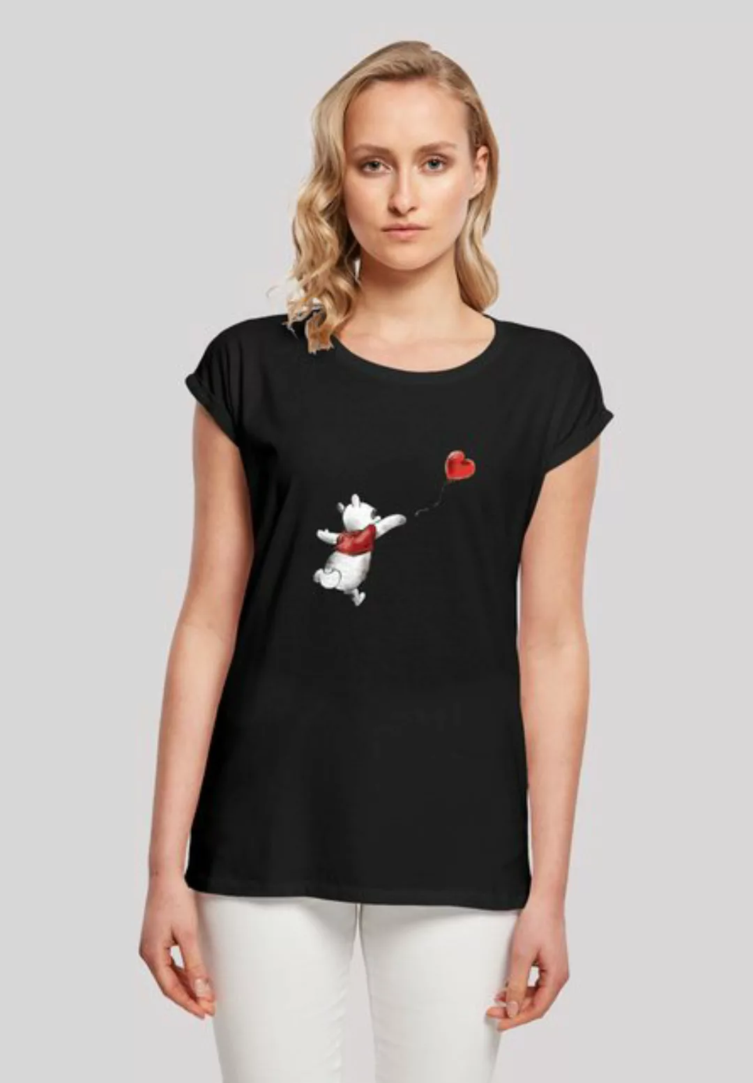 F4NT4STIC T-Shirt Winnie Puuh Winnie & Balloon Print günstig online kaufen