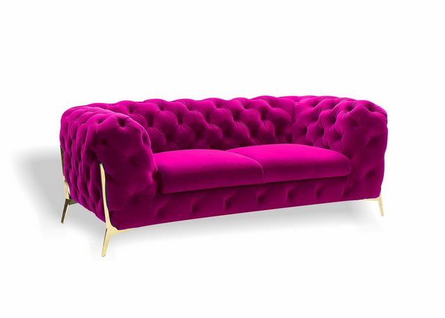 Xlmoebel Sofa Neues Zweisitzer-Sofa im klassischen Chesterfield-Stil., Herg günstig online kaufen