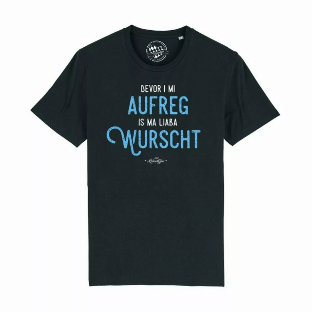 Bavariashop T-Shirt Herren T-Shirt "Bevor i mi aufreg... günstig online kaufen