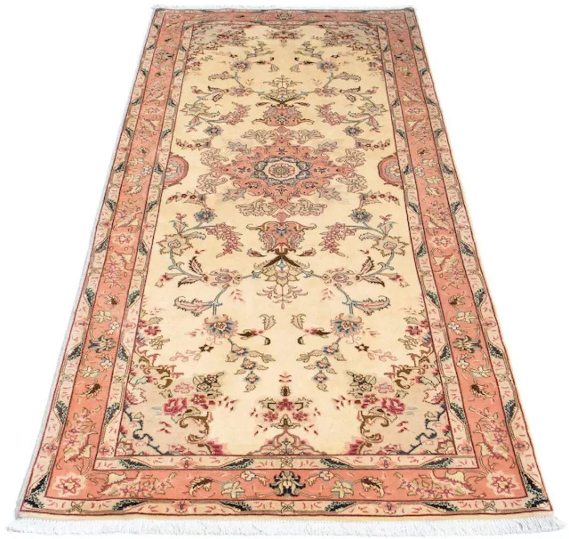 morgenland Orientteppich »Perser - Täbriz - Royal - 221 x 82 cm - beige«, r günstig online kaufen