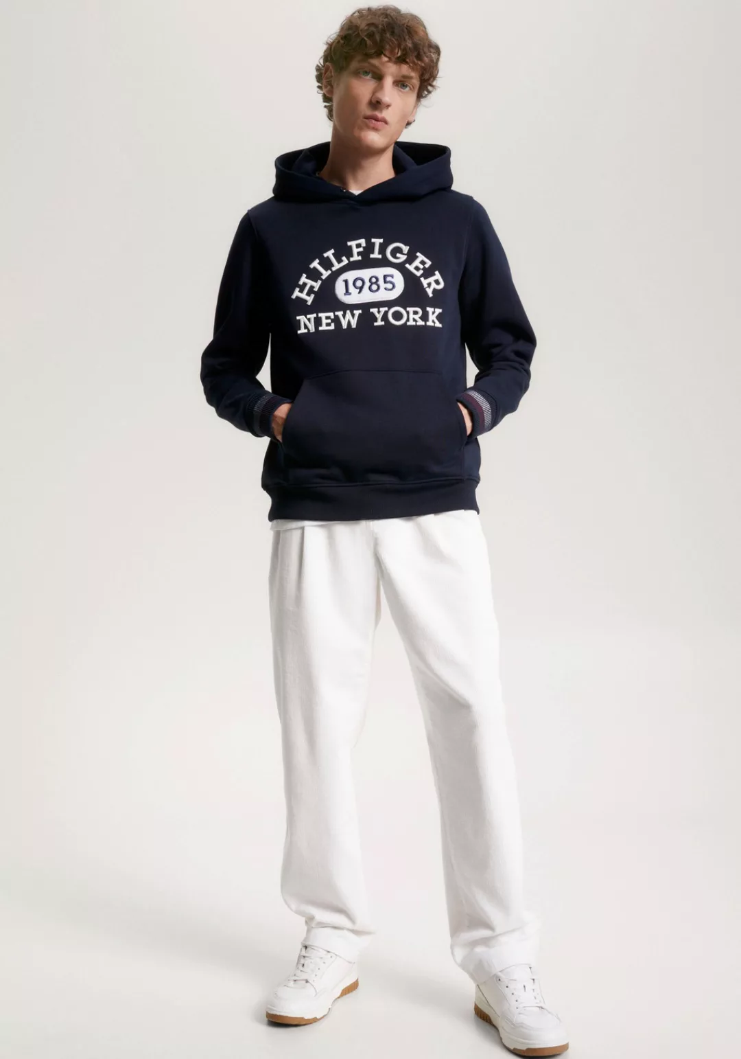 Tommy Hilfiger Sweatshirt MONOTYPE COLLEGIATE HOODIE günstig online kaufen